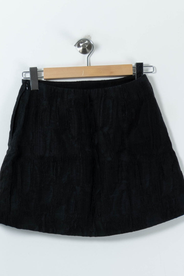 Jupe Courte Noire - Taille XS/34 de la marque COS | PARAD91117 - Vendu par Paradigme - Image 4