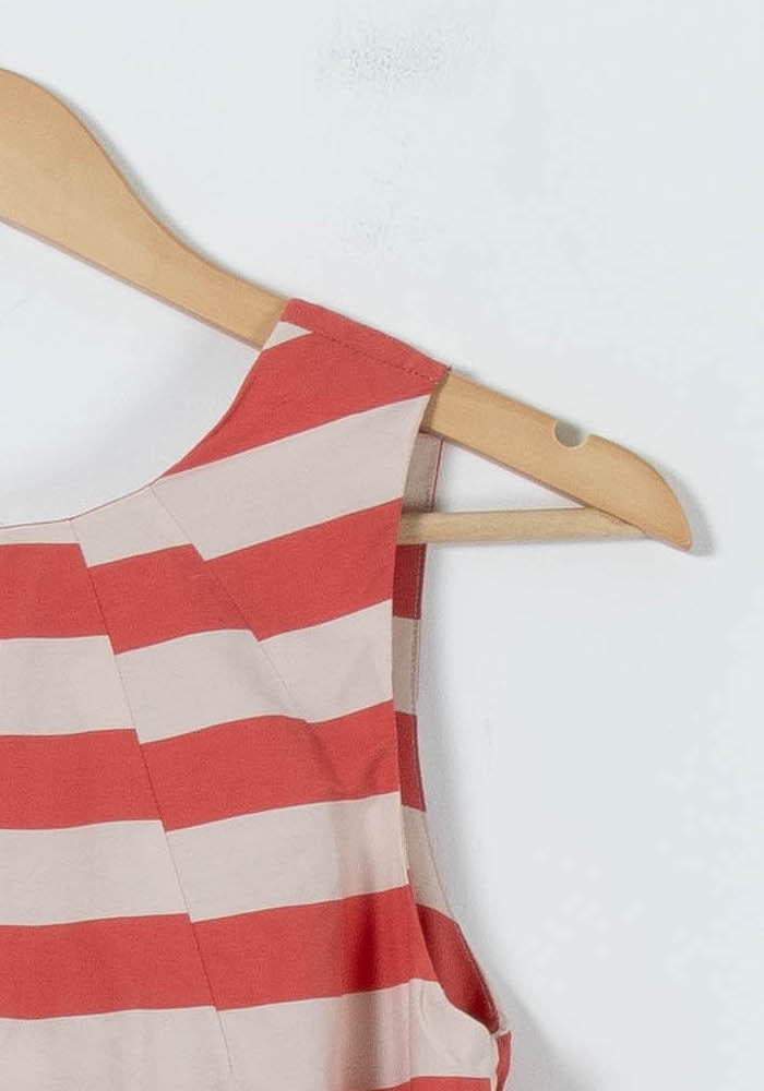 Robe Sans Manches Rayée Rouge et Blanche - Taille S/36 de la marque COS | PARAD91119 - Vendu par Paradigme - Image 3
