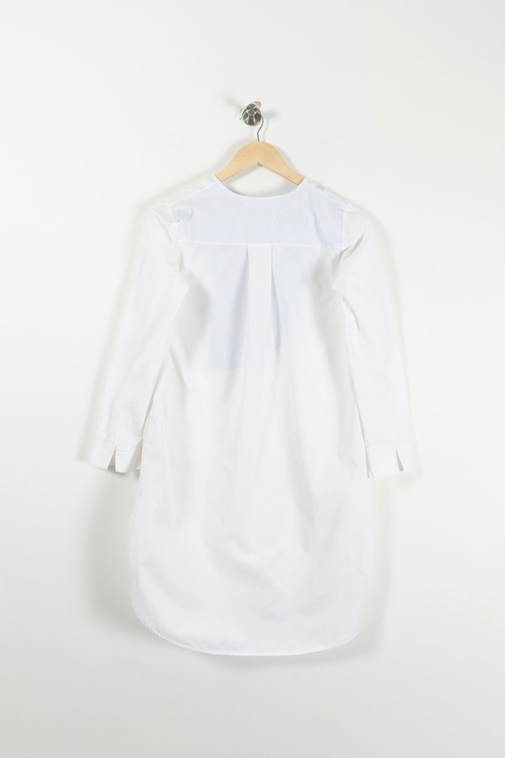 Robe Chemise Blanche et Bleue - Taille XS/34 de la marque COS | PARAD91120 - Vendu par Paradigme - Image 4