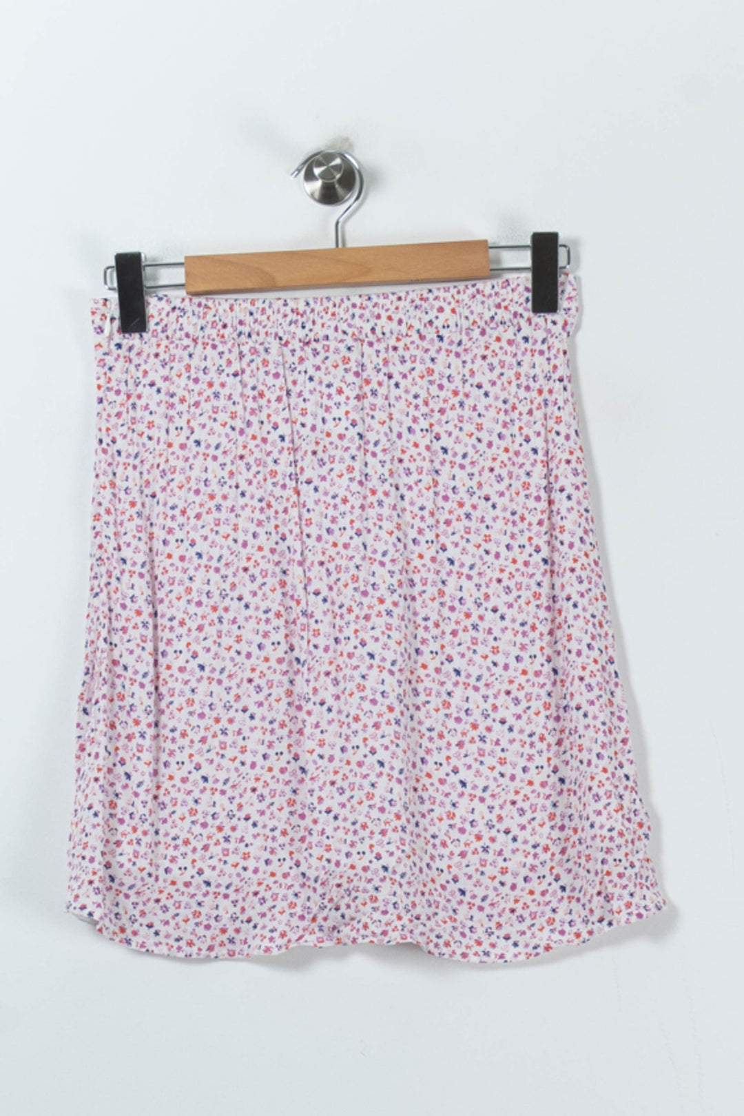 Jupe Courte Rose et Violette - Taille S/36 de la marque Des petits hauts | PARAD91123 - Vendu par Paradigme - Image 4