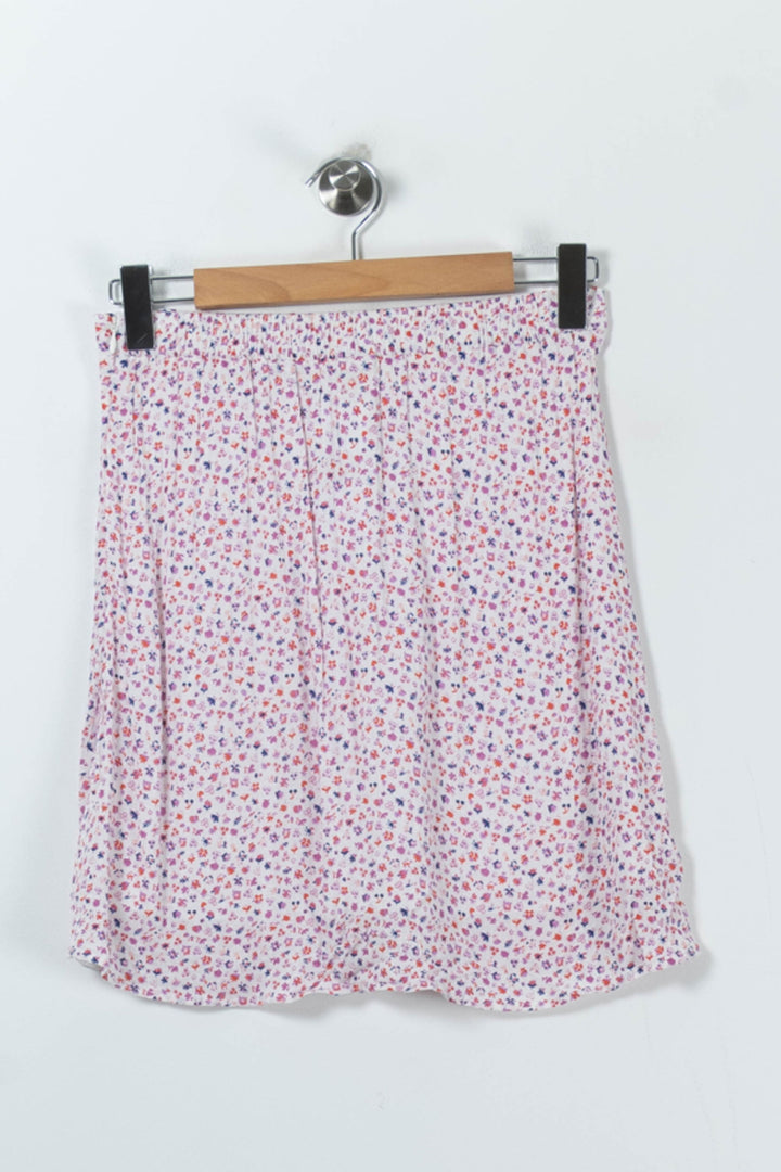 Jupe Courte Rose et Violette - Taille S/36 de la marque Des petits hauts | PARAD91123 - Vendu par Paradigme - Image 4