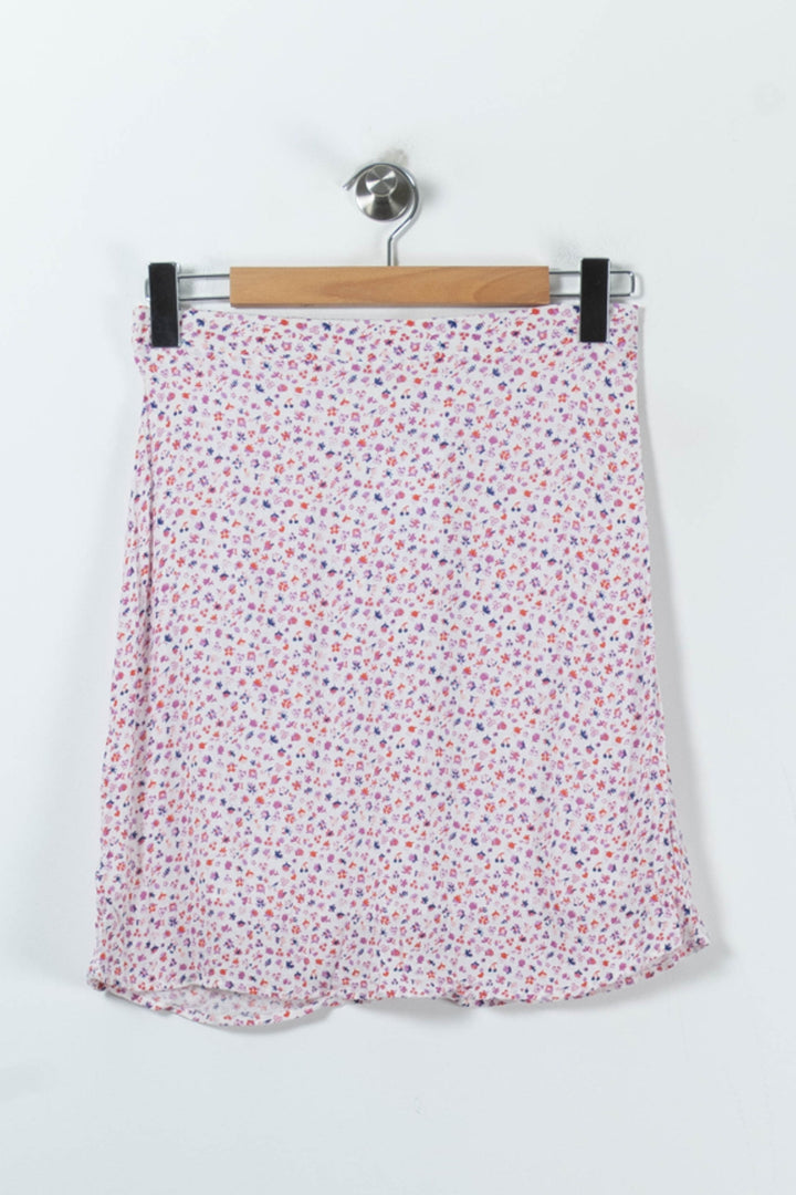 Jupe Courte Rose et Violette - Taille S/36 de la marque Des petits hauts | PARAD91123 - Vendu par Paradigme - Image 2