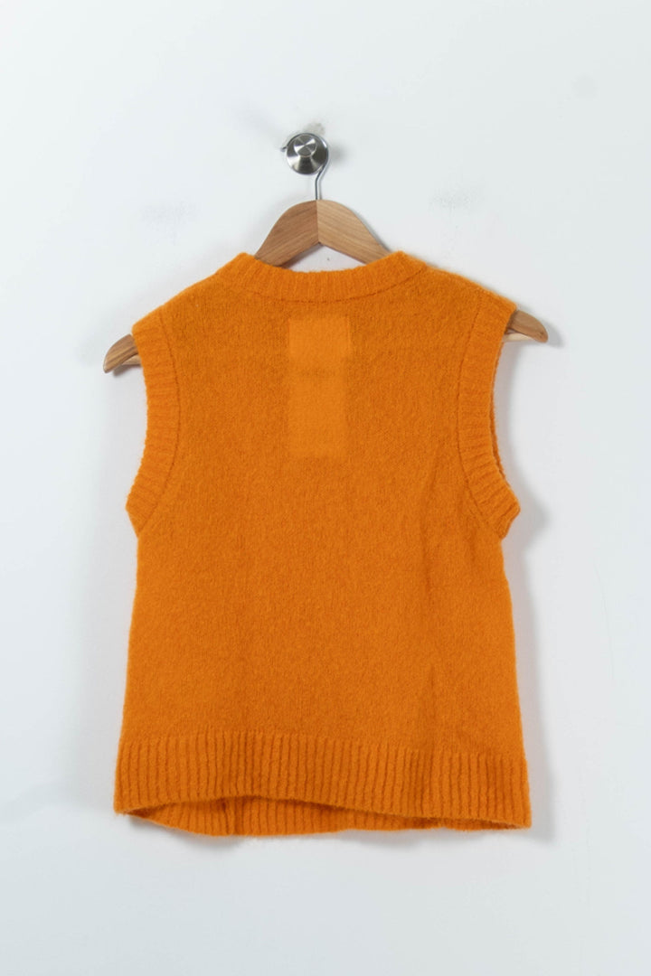 Débardeur Orange - Taille S/36 de la marque Léon & Harper | PARAD91124 - Vendu par Paradigme - Image 4