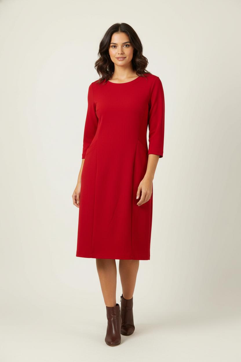 Robe Rouge - Taille XL/42 de la marque La Fée Maraboutée | PARAD91129 - Vendu par Paradigme - Image 1