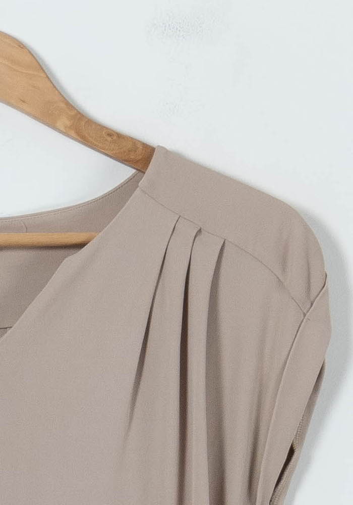 Robe Beige - Taille S/36 de la marque Filippa K | PARAD91144 - Vendu par Paradigme - Image 3