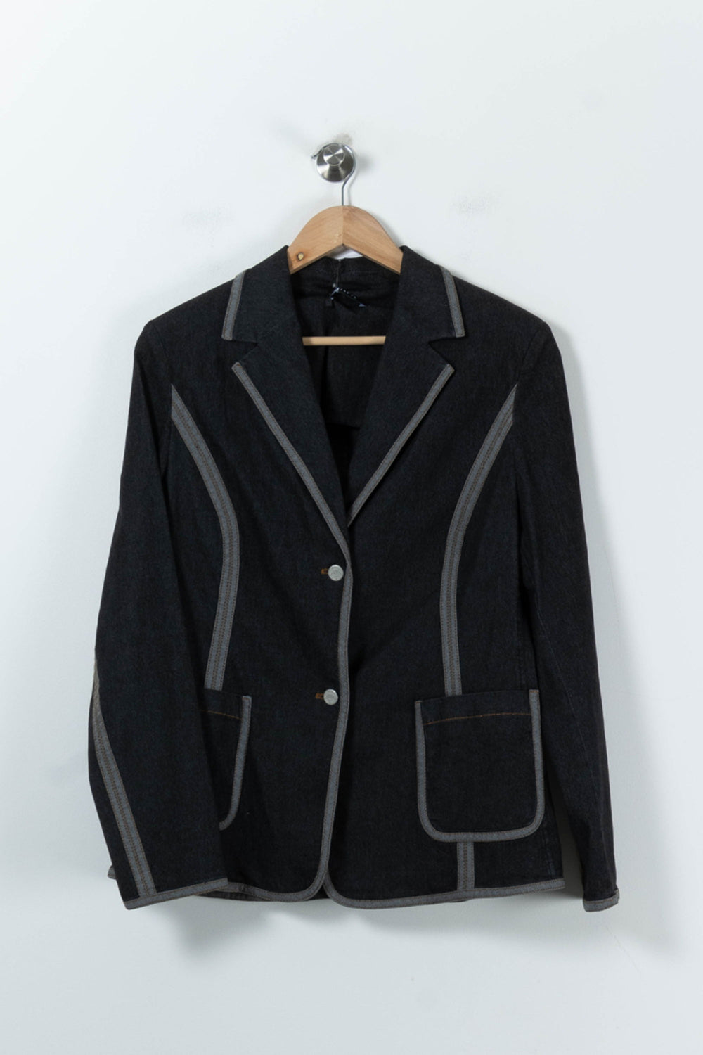 Blazer Noir et Gris - Taille XL/42 de la marque ZAPA | PARAD91148 - Vendu par Paradigme - Image 2
