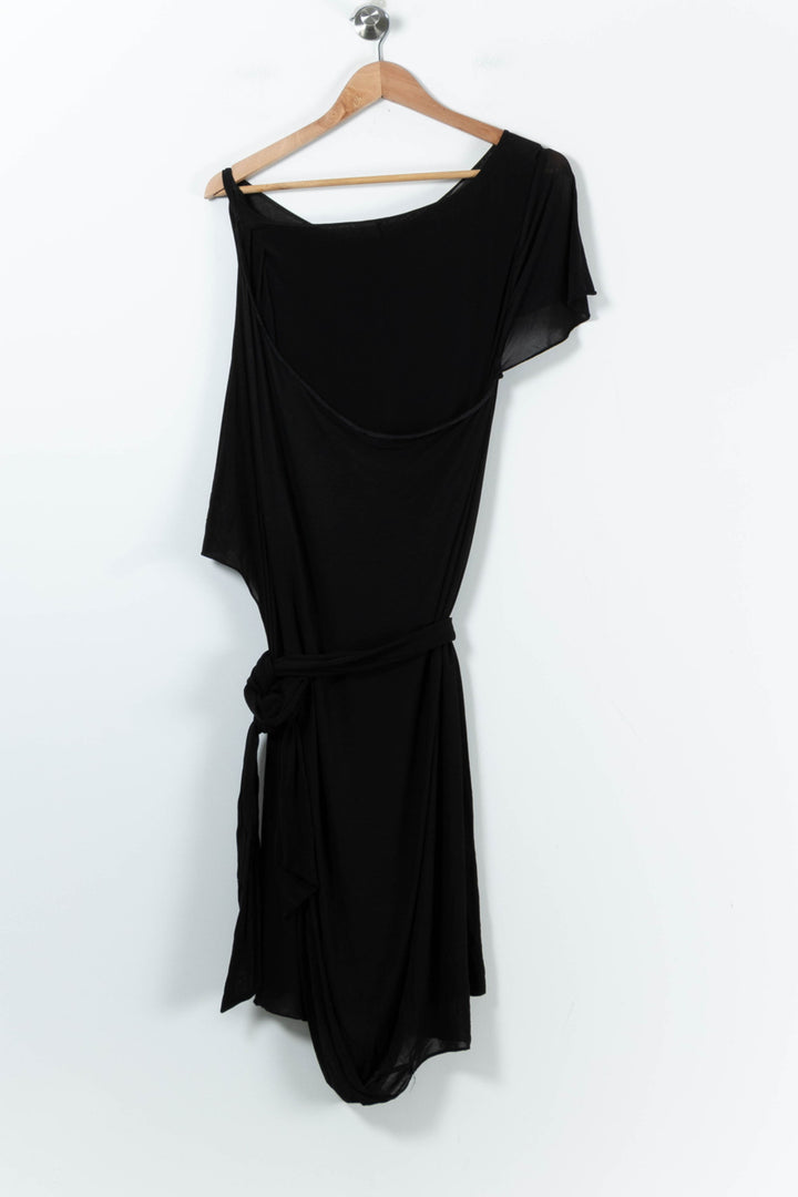 Robe Longue Noire - Taille L/40 de la marque Vanessa Bruno | PARAD91150 - Vendu par Paradigme - Image 4