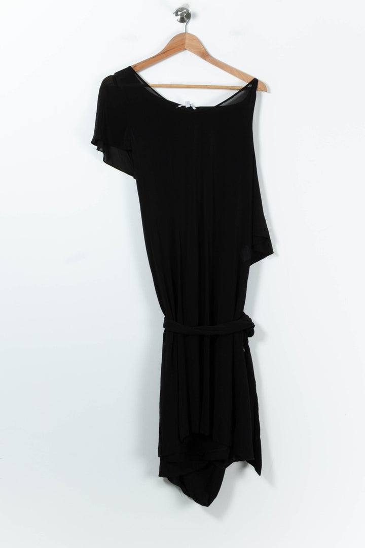 Robe Longue Noire - Taille L/40 de la marque Vanessa Bruno | PARAD91150 - Vendu par Paradigme - Image 2