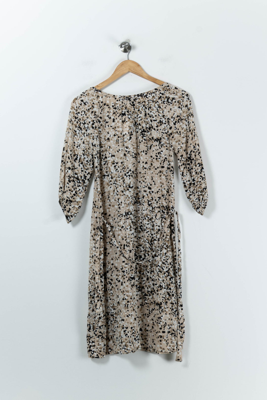 Robe Imprimée Beige et Noire - Taille XS/34 de la marque Filippa K | PARAD91153 - Vendu par Paradigme - Image 4