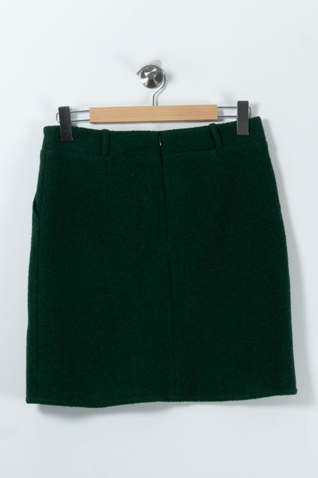 Jupe Droite Verte - Taille M/38 de la marque Caroll | PARAD91162 - Vendu par Paradigme - Image 4