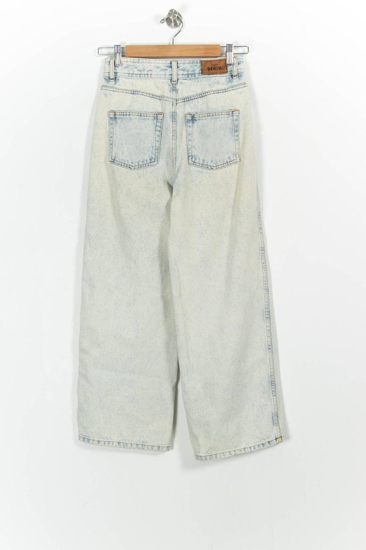 Jean Large Bleu Délavé - Taille S/36 de la marque Sézane | PARAD91173 - Vendu par Paradigme - Image 4