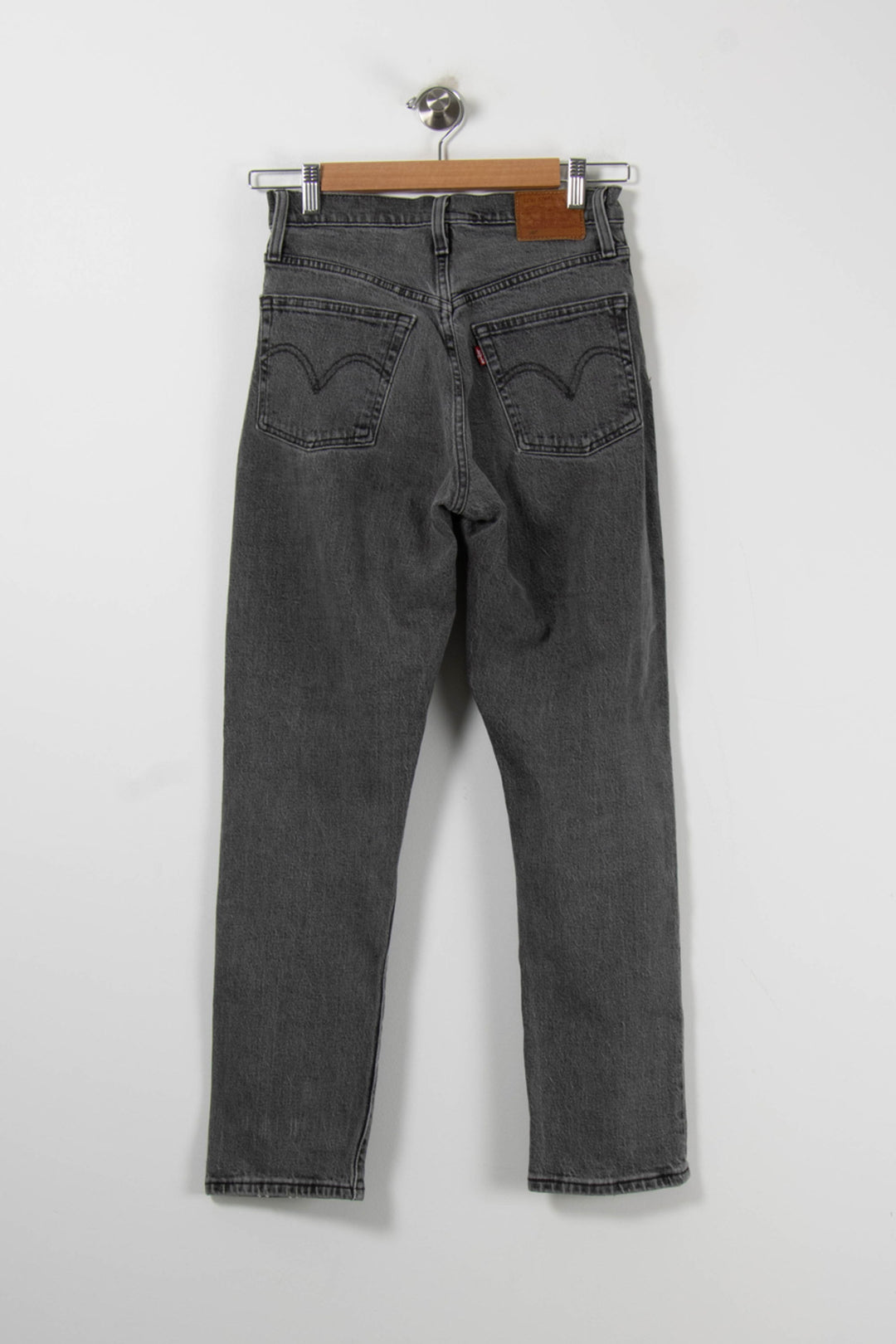 Jean Droit Gris - Taille S/36 de la marque Levi's | PARAD91174 - Vendu par Paradigme - Image 4