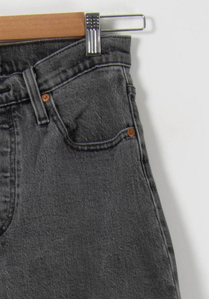 Jean Droit Gris - Taille S/36 de la marque Levi's | PARAD91174 - Vendu par Paradigme - Image 3