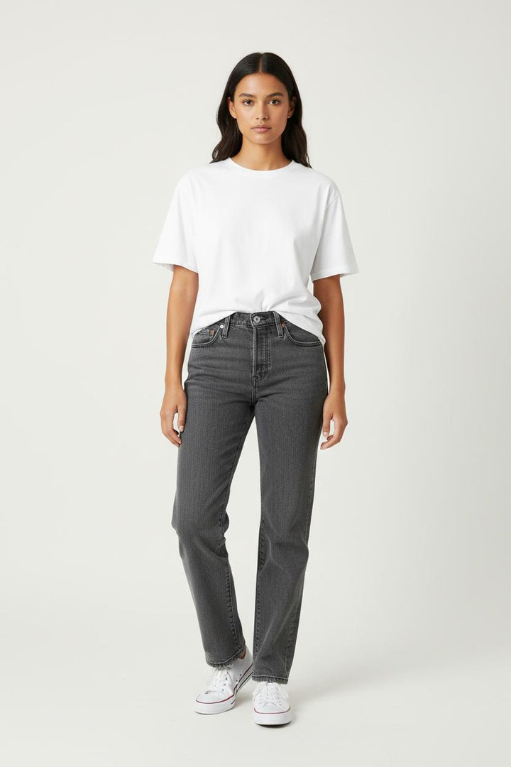 Jean Droit Gris - Taille S/36 de la marque Levi's | PARAD91174 - Vendu par Paradigme - Image 1