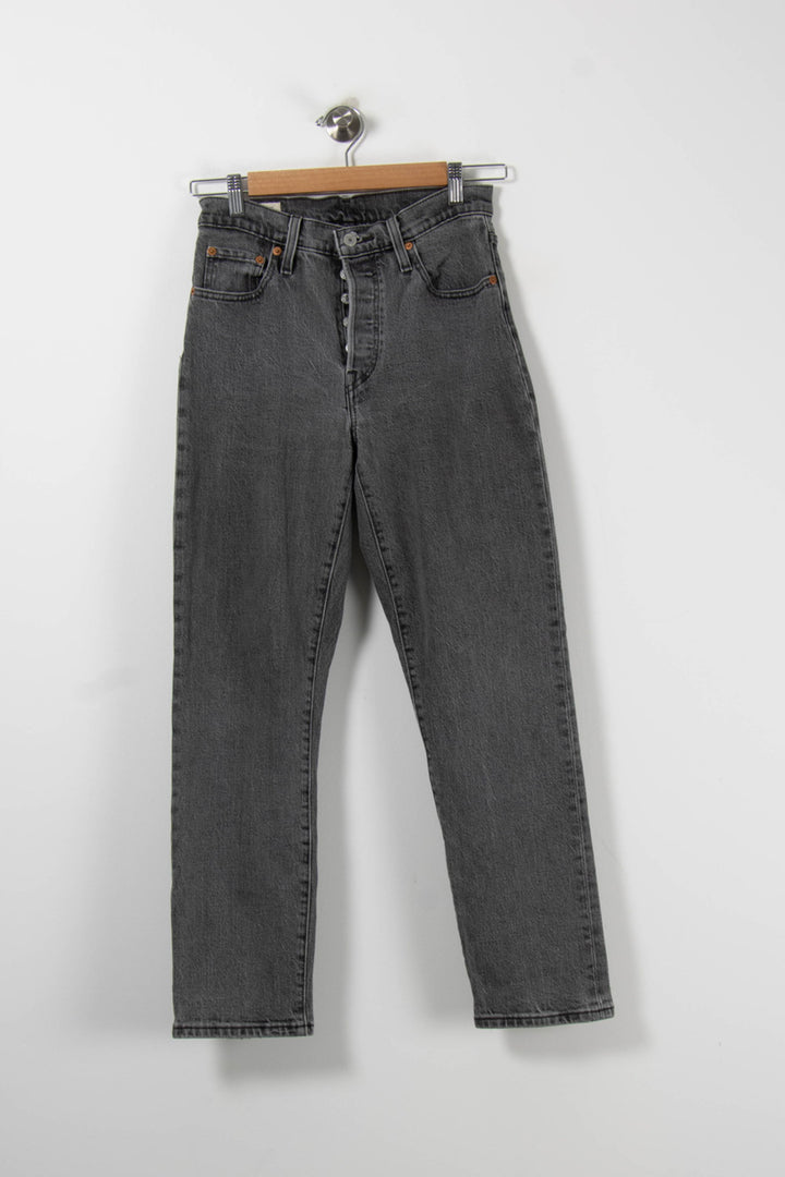 Jean Droit Gris - Taille S/36 de la marque Levi's | PARAD91174 - Vendu par Paradigme - Image 2
