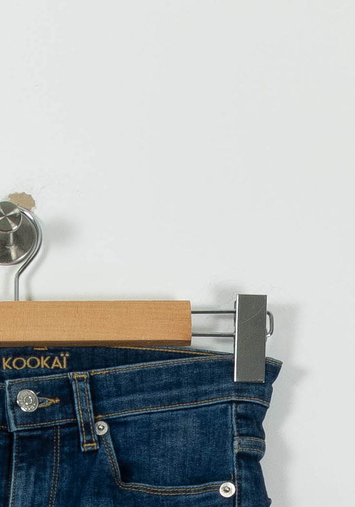 Jean Skinny Bleu - Taille XS/34 de la marque Kookai | PARAD91176 - Vendu par Paradigme - Image 3