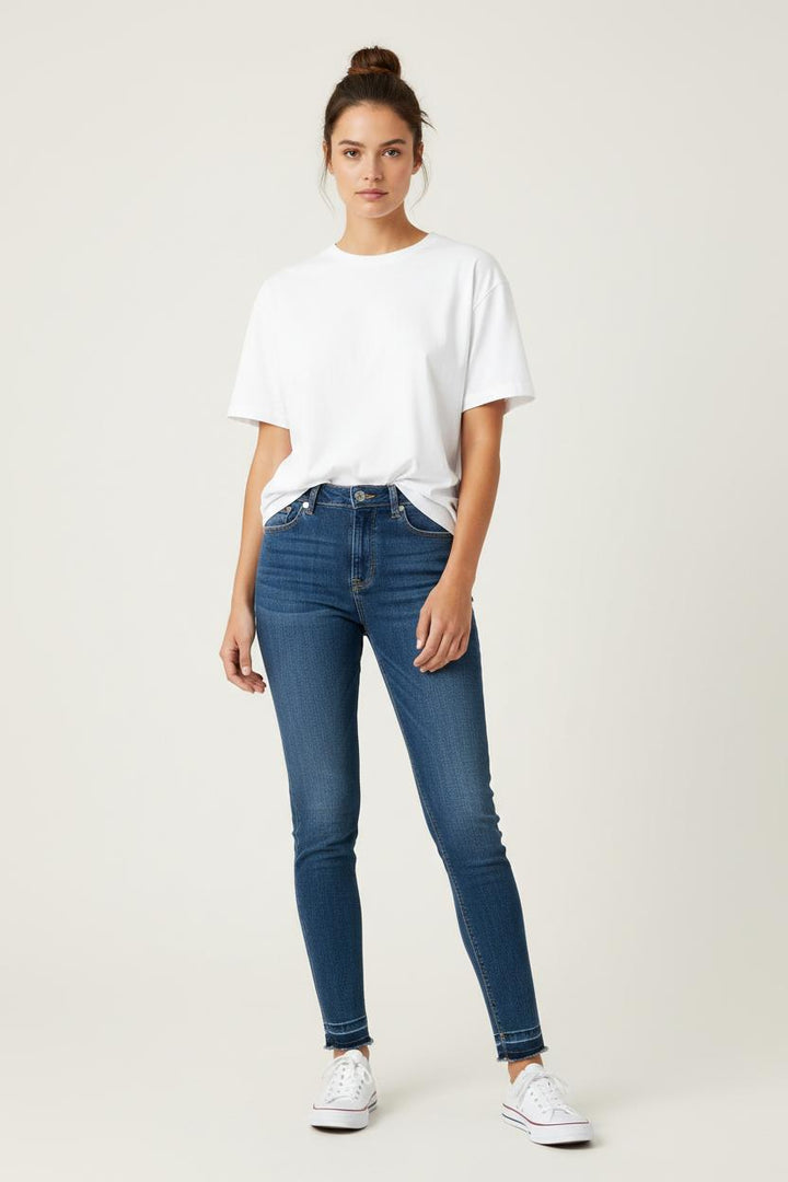 Jean Skinny Bleu - Taille XS/34 de la marque Kookai | PARAD91176 - Vendu par Paradigme - Image 1