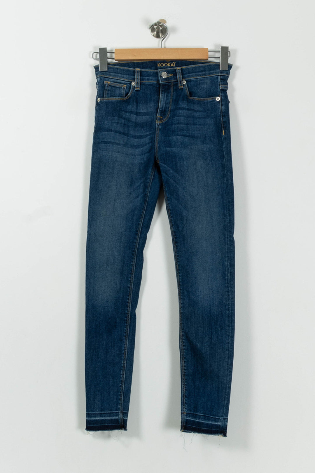 Jean Skinny Bleu - Taille XS/34 de la marque Kookai | PARAD91176 - Vendu par Paradigme - Image 2