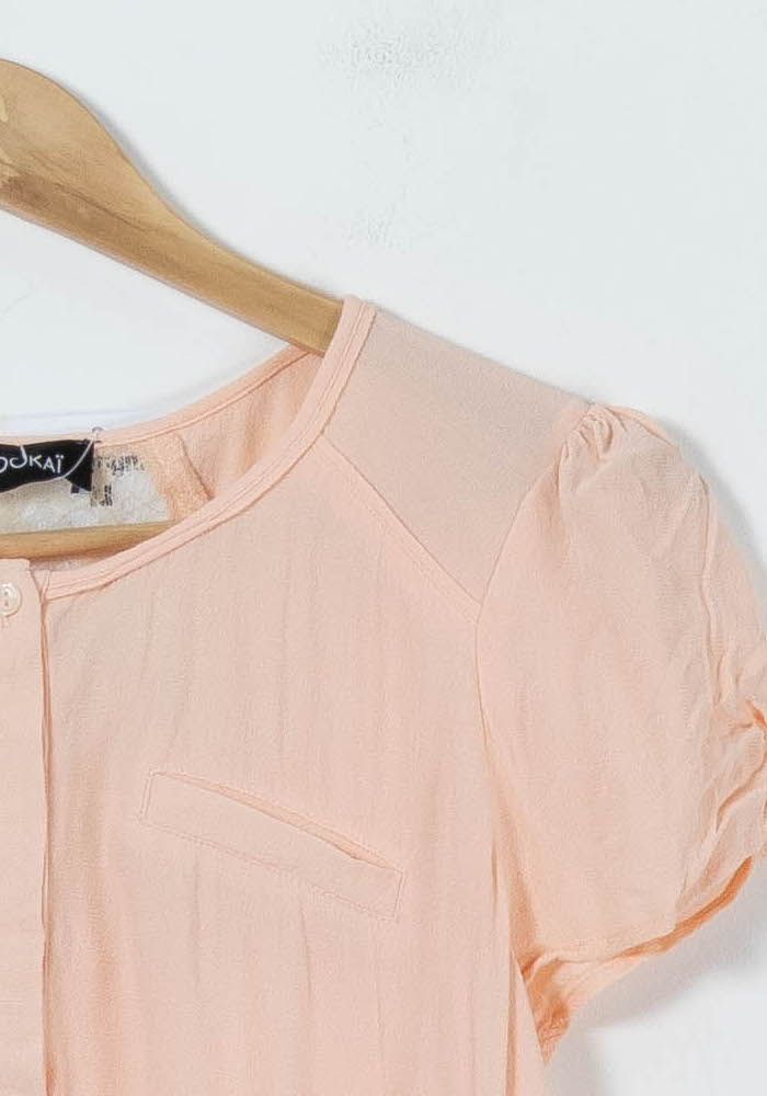 Blouse Rose - Taille S/36 de la marque Kookai | PARAD91186 - Vendu par Paradigme - Image 3
