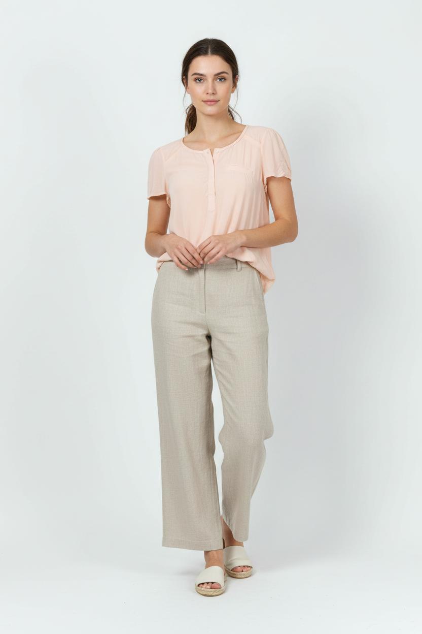 Blouse Rose - Taille S/36 de la marque Kookai | PARAD91186 - Vendu par Paradigme - Image 1