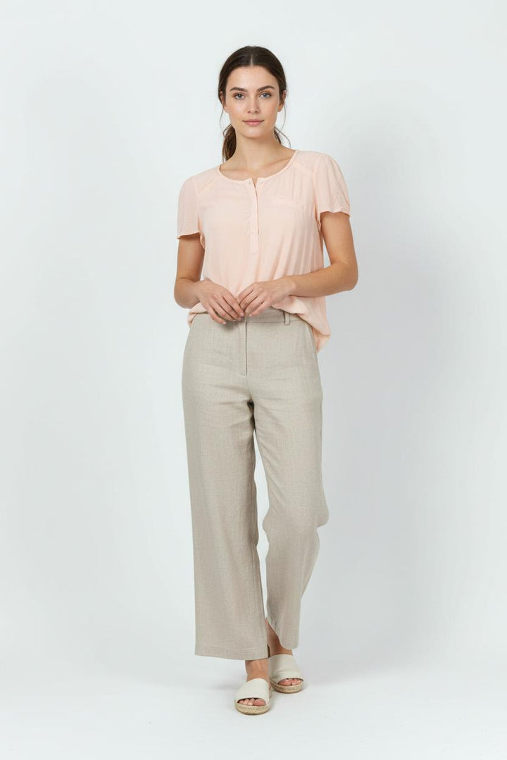 Blouse Rose - Taille S/36 de la marque Kookai | PARAD91186 - Vendu par Paradigme - Image 1