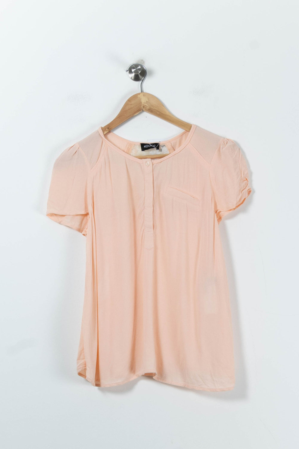 Blouse Rose - Taille S/36 de la marque Kookai | PARAD91186 - Vendu par Paradigme - Image 2