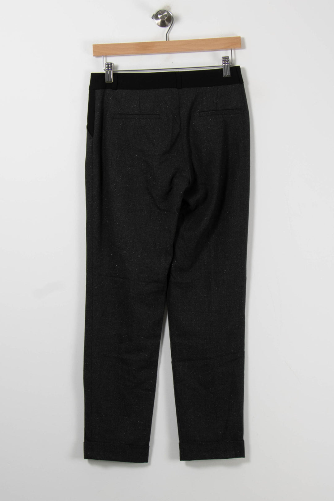Pantalon Gris et Noir - Taille XS/34 de la marque Kookai | PARAD91188 - Vendu par Paradigme - Image 4
