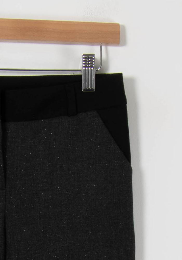 Pantalon Gris et Noir - Taille XS/34 de la marque Kookai | PARAD91188 - Vendu par Paradigme - Image 3