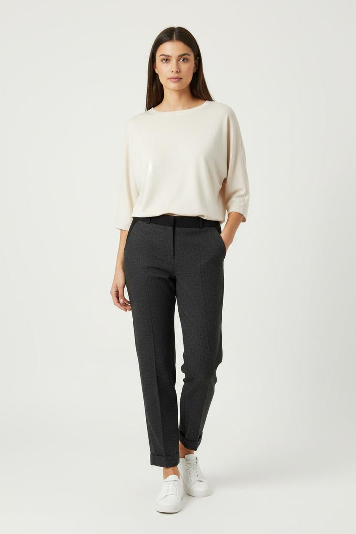 Pantalon Gris et Noir - Taille XS/34 de la marque Kookai | PARAD91188 - Vendu par Paradigme - Image 1