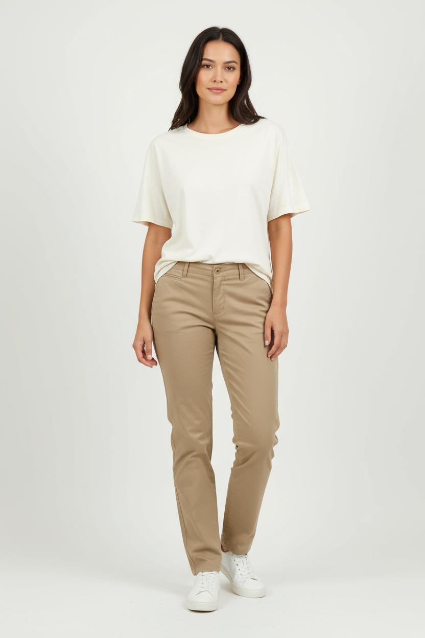 Chino Beige - Taille S/36 de la marque Comptoir des Cotonniers | PARAD91189 - Vendu par Paradigme - Image 1