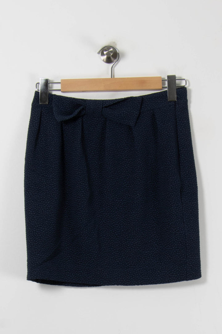 Jupe Droite Bleue - Taille S/36 de la marque Kookai | PARAD91190 - Vendu par Paradigme - Image 2