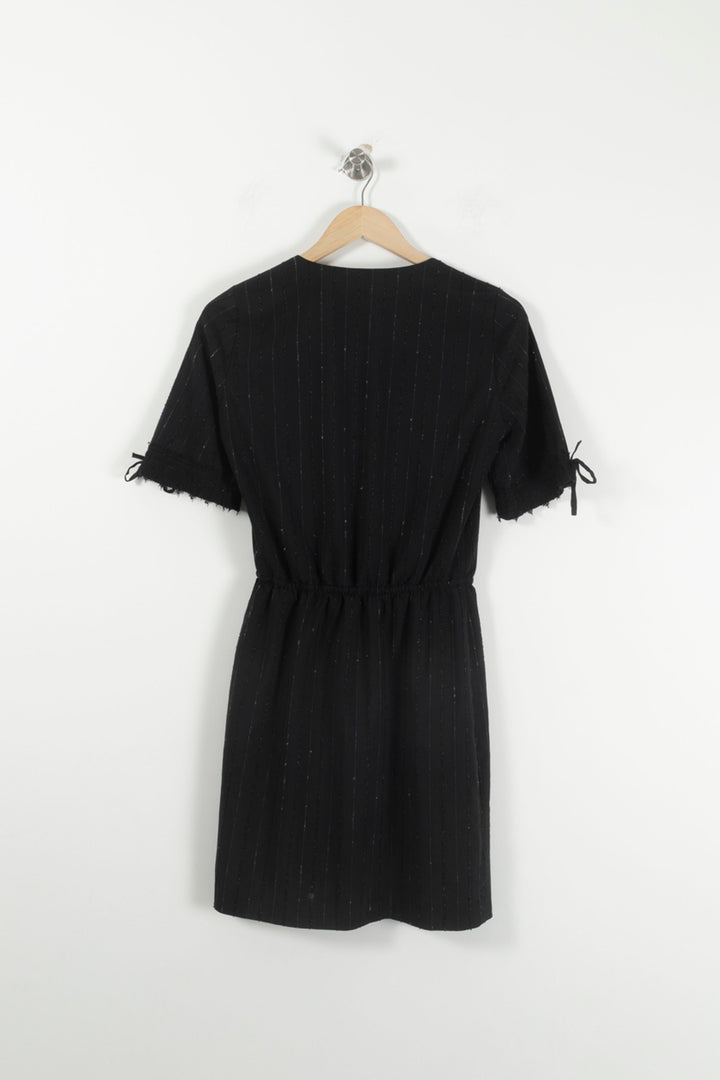 Robe Courte Noire - Taille S/36 de la marque Sessùn | PARAD91191 - Vendu par Paradigme - Image 4