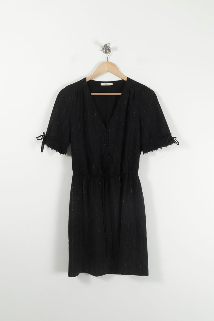 Robe Courte Noire - Taille S/36 de la marque Sessùn | PARAD91191 - Vendu par Paradigme - Image 2