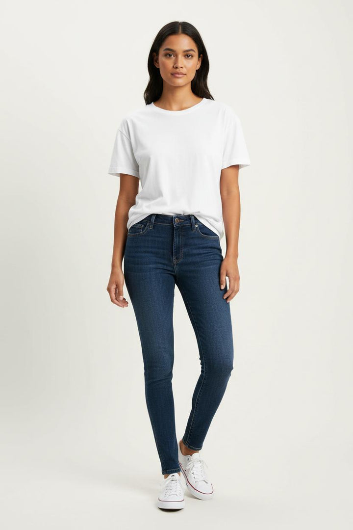 Jean Skinny Bleu - Taille M/38 de la marque Levi's | PARAD91195 - Vendu par Paradigme - Image 1