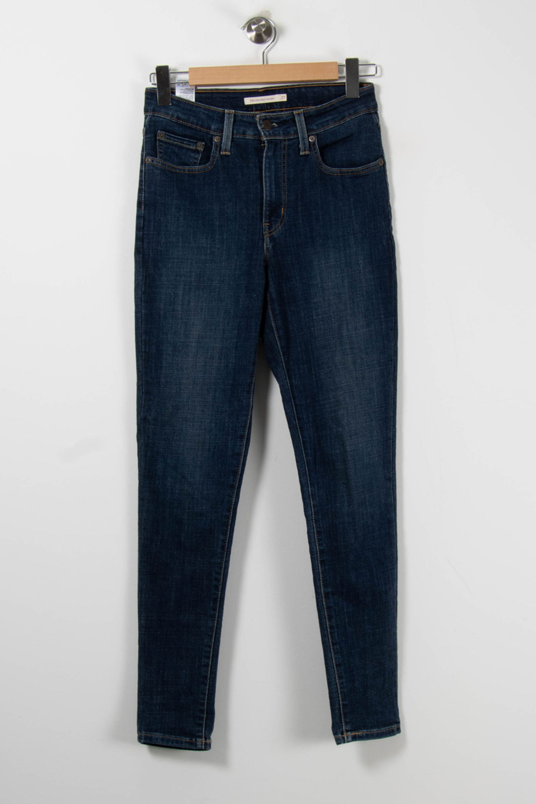 Jean Skinny Bleu - Taille M/38 de la marque Levi's | PARAD91195 - Vendu par Paradigme - Image 2