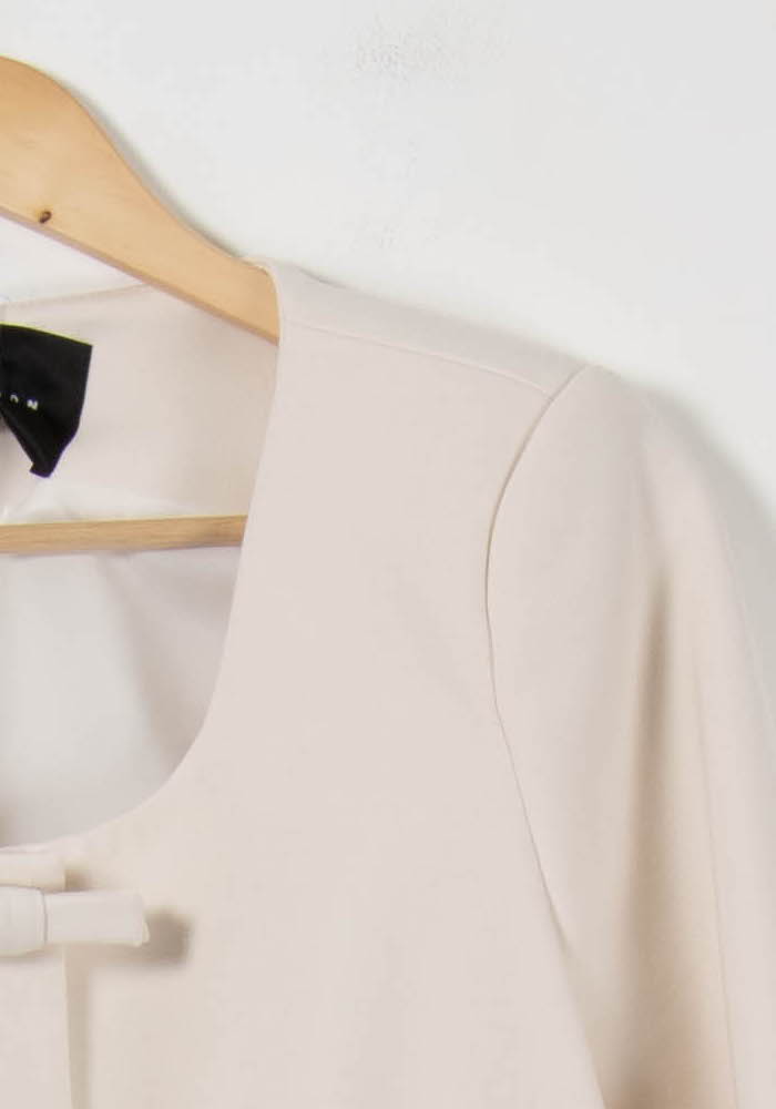 Veste Blanche - Taille L/40 de la marque Tara Jarmon | PARAD91197 - Vendu par Paradigme - Image 3