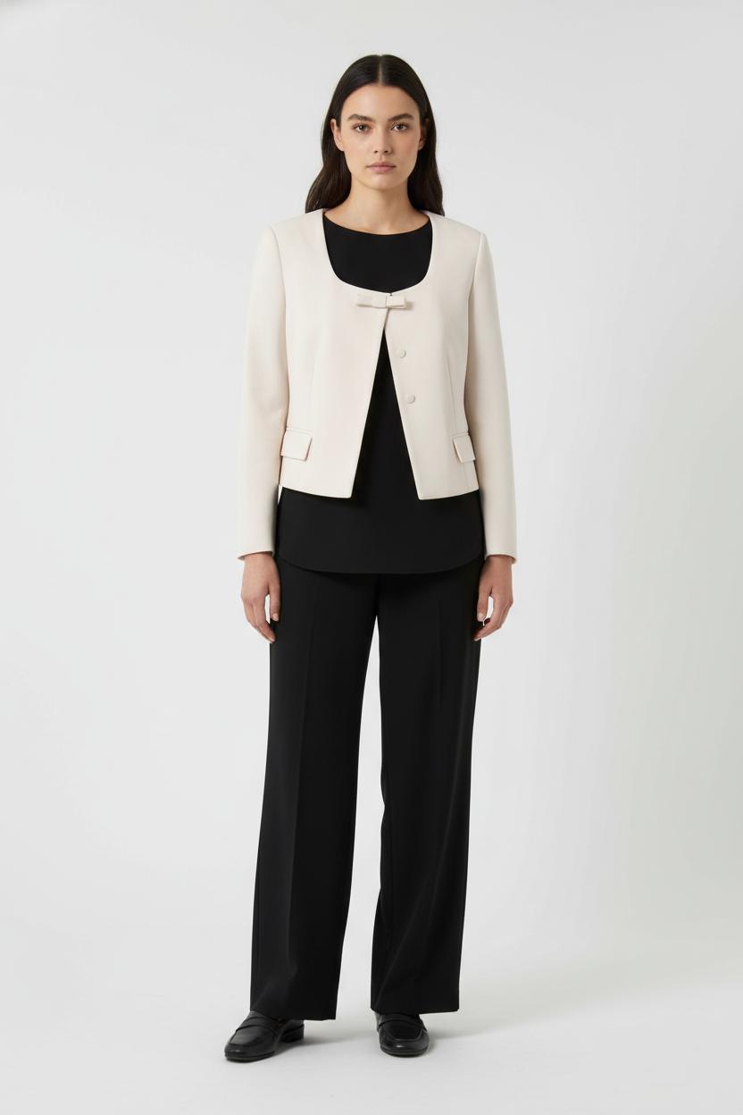 Veste Blanche - Taille L/40 de la marque Tara Jarmon | PARAD91197 - Vendu par Paradigme - Image 1