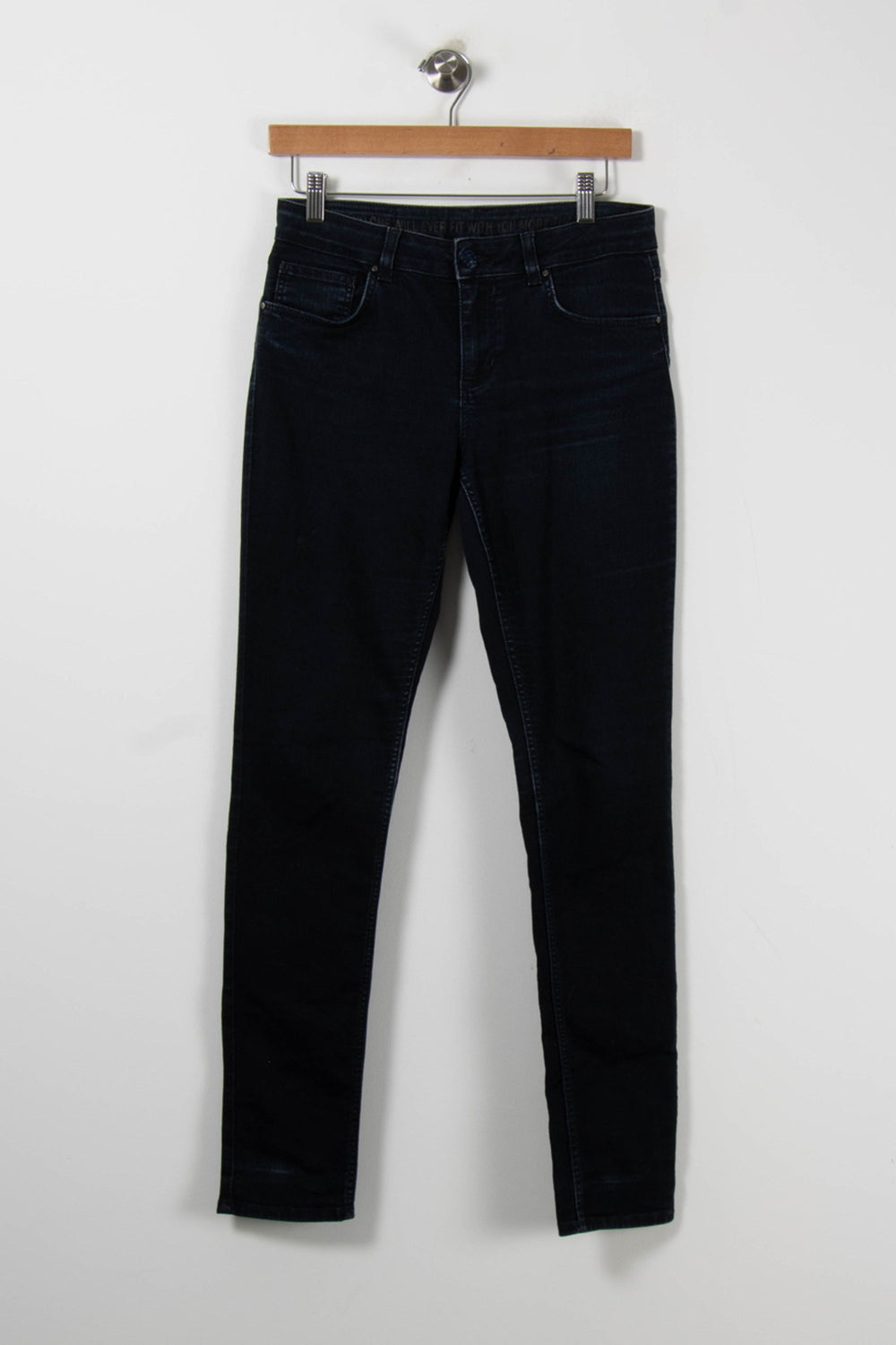 Jean Skinny Bleu - Taille M/38 de la marque Claudie Pierlot | PARAD91202 - Vendu par Paradigme - Image 2