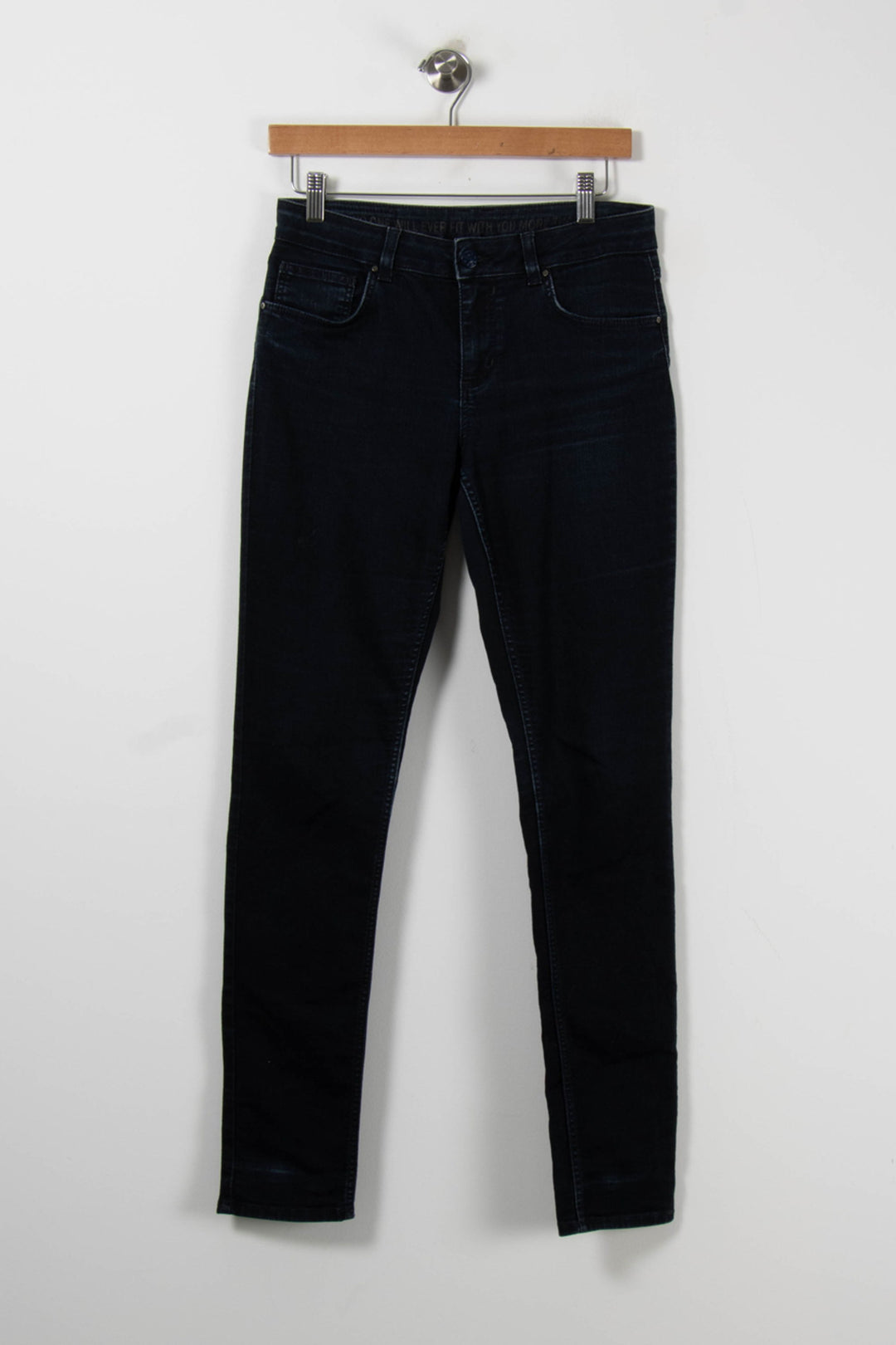 Jean Skinny Bleu - Taille M/38 de la marque Claudie Pierlot | PARAD91202 - Vendu par Paradigme - Image 2