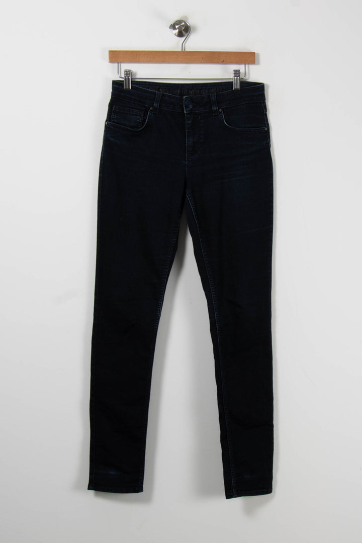 Jean Skinny Bleu - Taille M/38 de la marque Claudie Pierlot | PARAD91202 - Vendu par Paradigme - Image 2