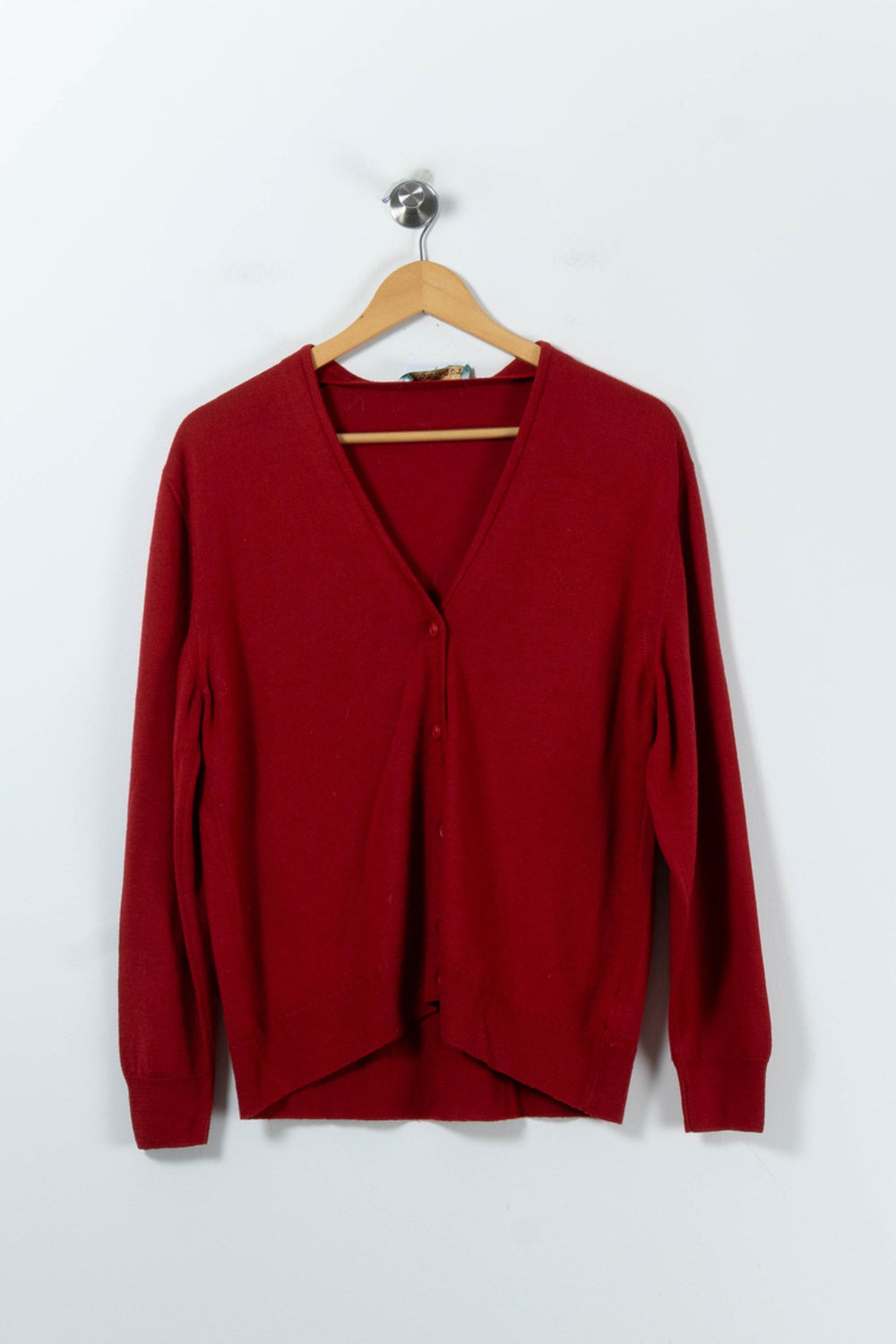 Cardigan Rouge - Taille M/38 de la marque Maison Montagut | PARAD91205 - Vendu par Paradigme - Image 2