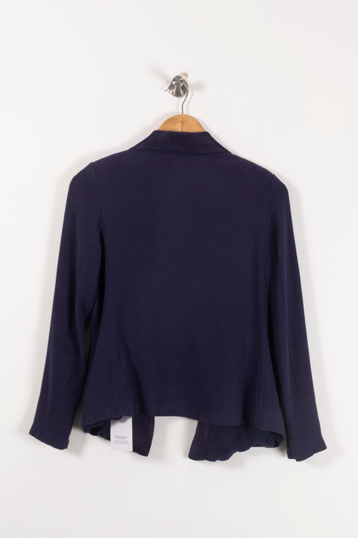 Blazer Bleu - Taille S/36 de la marque American Vintage | PARAD91223 - Vendu par Paradigme - Image 4