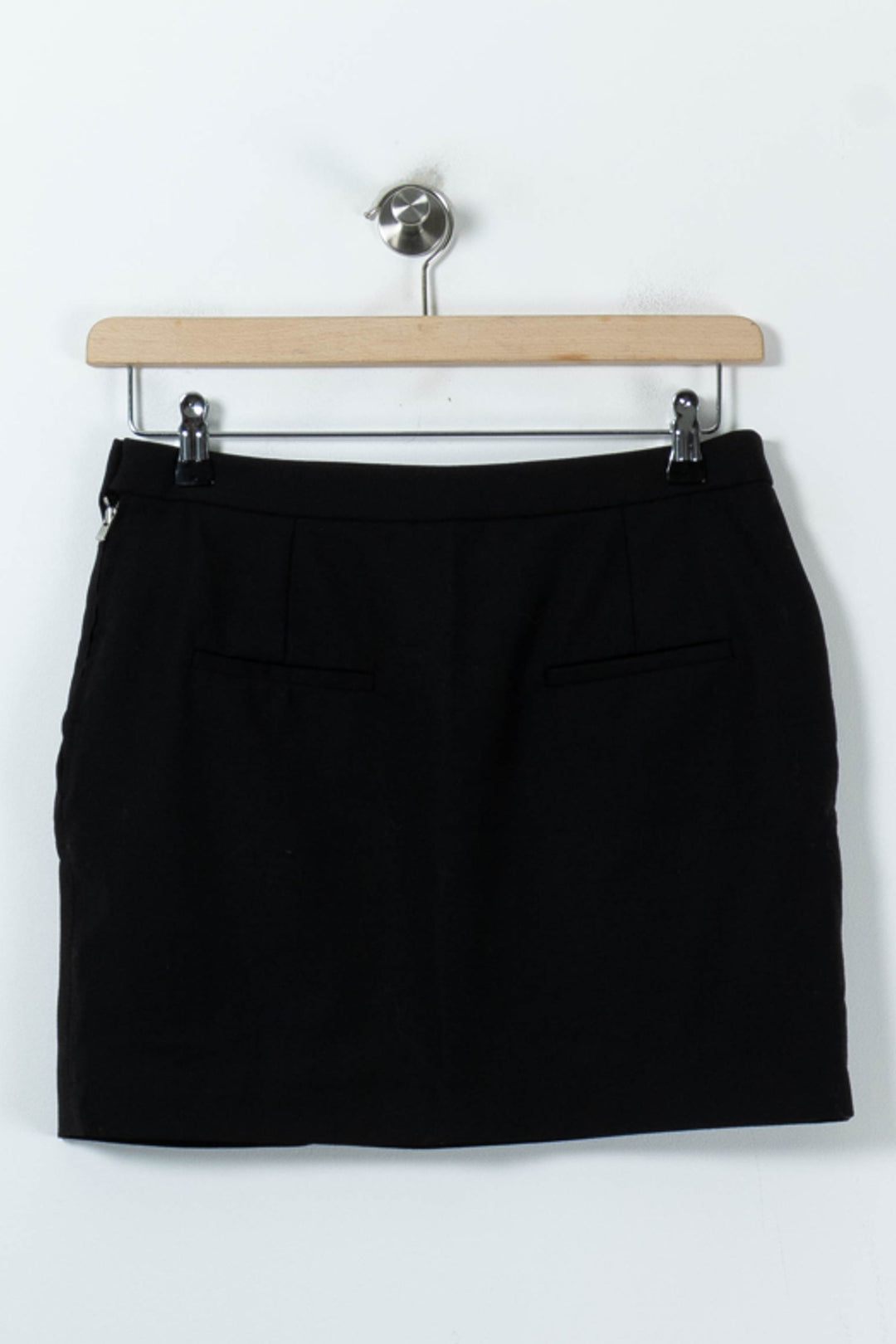 Jupe Courte Noire - Taille L/40 de la marque Claudie Pierlot | PARAD91228 - Vendu par Paradigme - Image 4