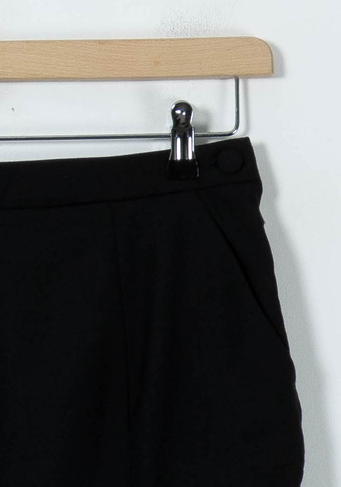 Jupe Courte Noire - Taille L/40 de la marque Claudie Pierlot | PARAD91228 - Vendu par Paradigme - Image 3