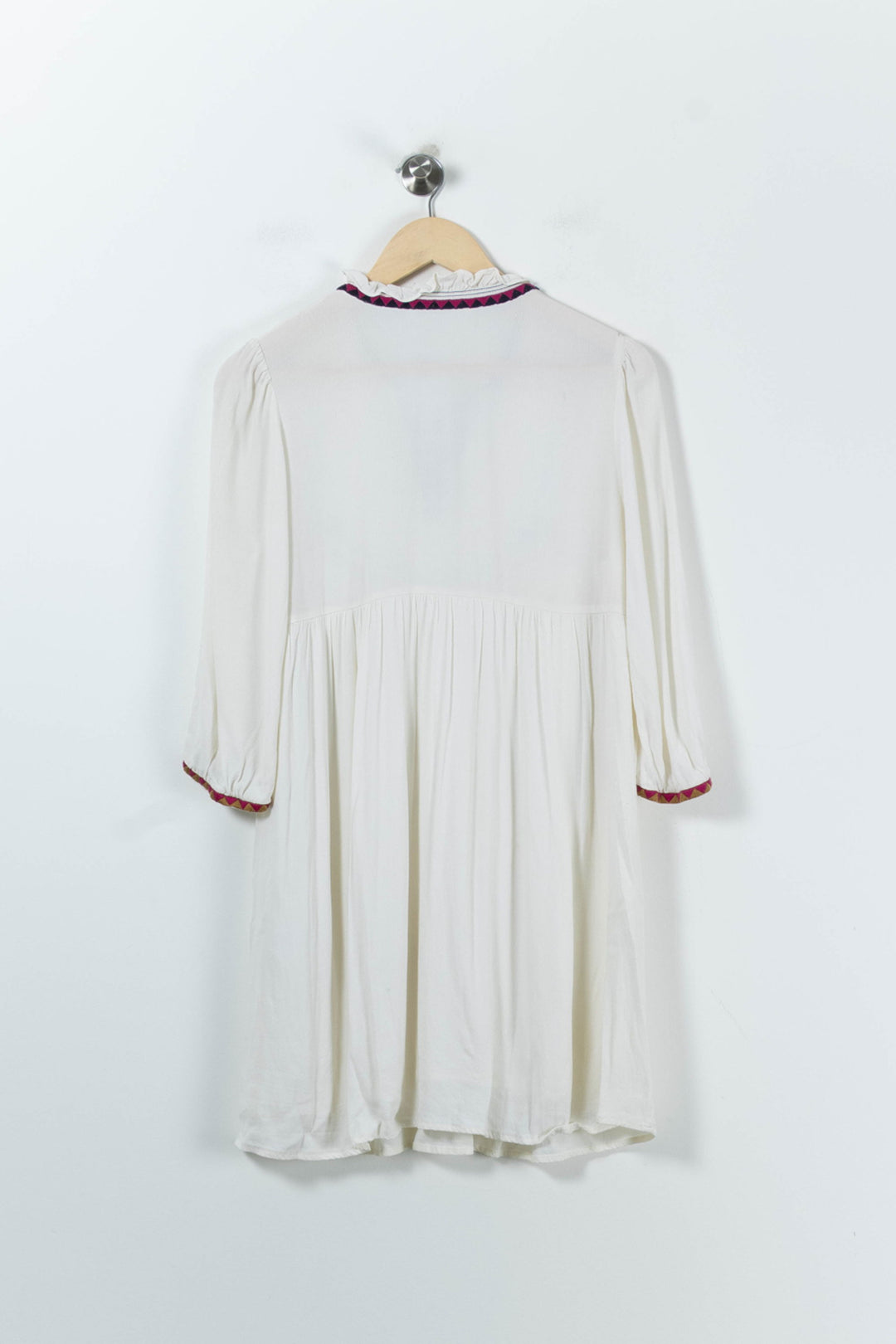 Robe Courte Beige - Taille S/36 de la marque ba&sh | PARAD91229 - Vendu par Paradigme - Image 4