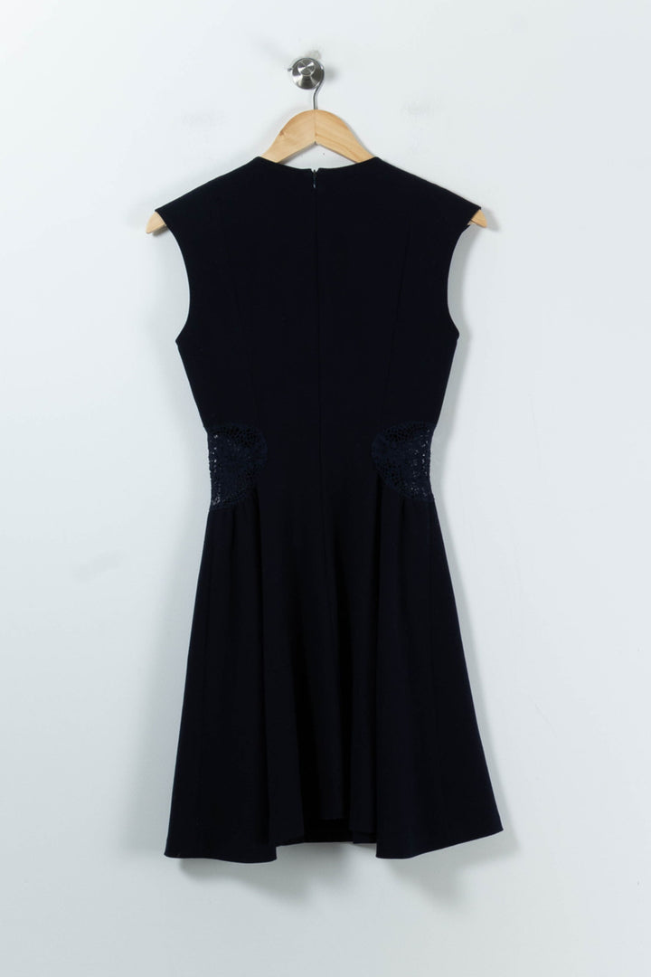 Robe Midi Bleue - Taille S/36 de la marque ba&sh | PARAD91232 - Vendu par Paradigme - Image 4