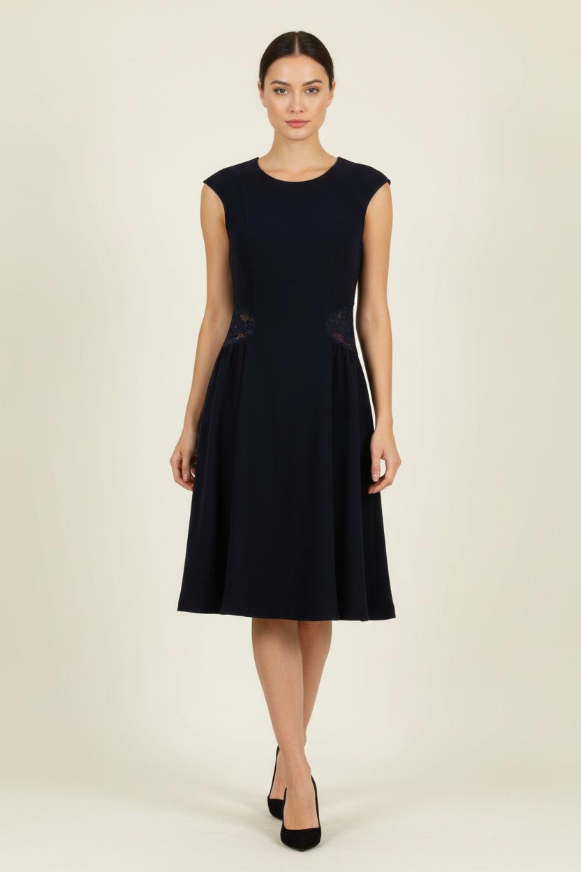 Robe Midi Bleue - Taille S/36 de la marque ba&sh | PARAD91232 - Vendu par Paradigme - Image 1