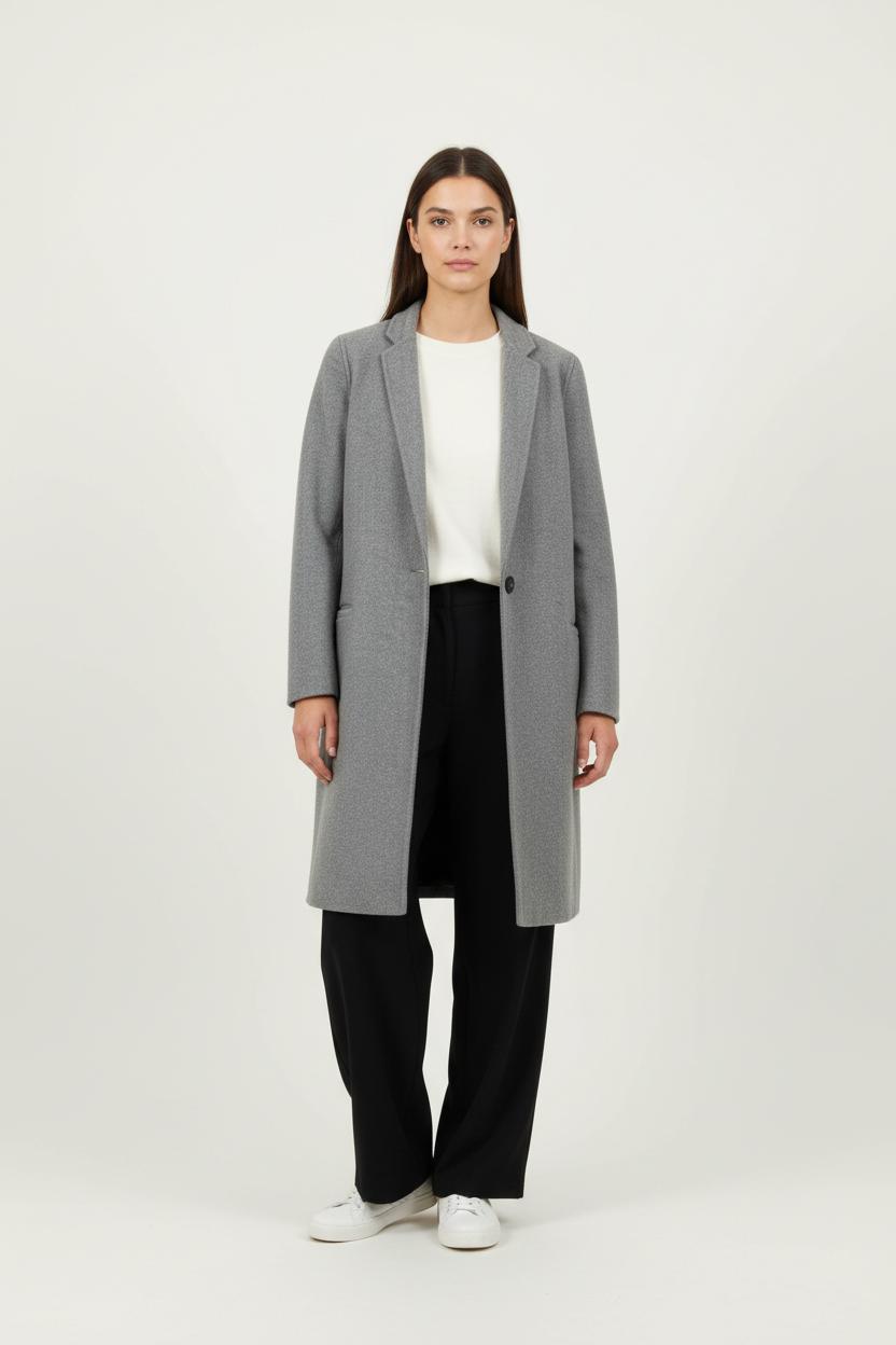 Manteau Gris - Taille XS/34 de la marque Comptoir des Cotonniers | PARAD91233 - Vendu par Paradigme - Image 1