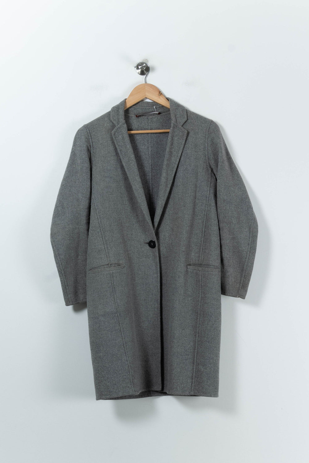 Manteau Gris - Taille XS/34 de la marque Comptoir des Cotonniers | PARAD91233 - Vendu par Paradigme - Image 2