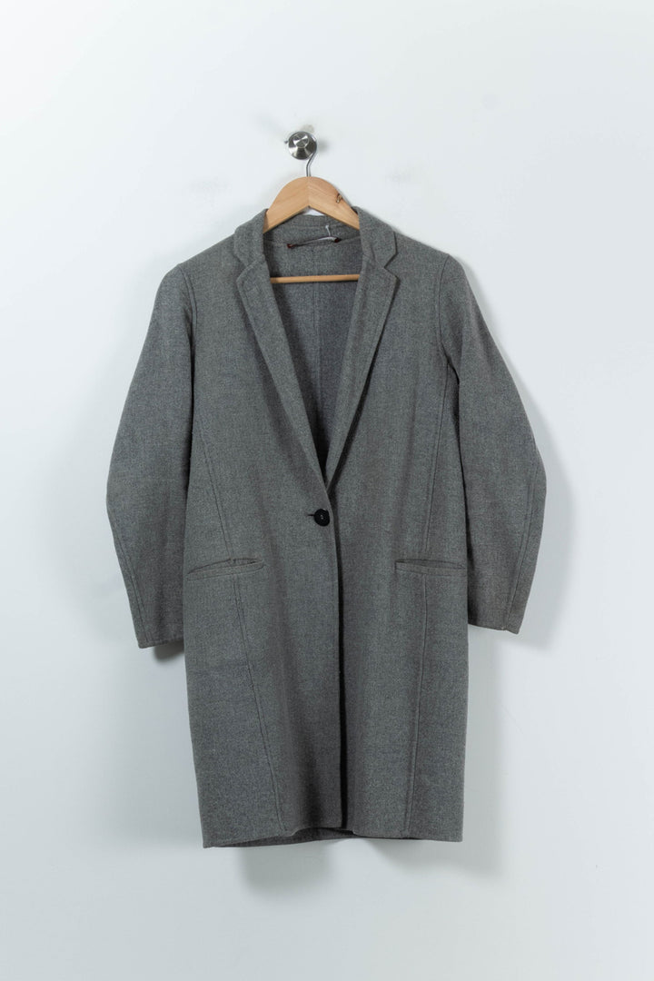 Manteau Gris - Taille XS/34 de la marque Comptoir des Cotonniers | PARAD91233 - Vendu par Paradigme - Image 2